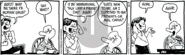 The Buckets - Wednesday September 19, 2007 Comic Strip