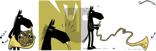 Dark Side of the Horse on Thursday October 10, 2013 Comic Strip