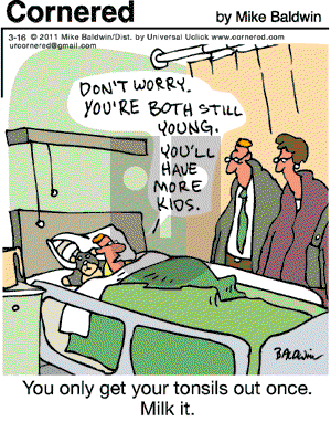 Cornered - Wednesday March 16, 2011 Comic Strip