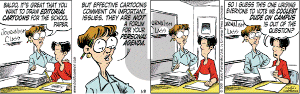 Baldo - Thursday January 11, 2001 Comic Strip