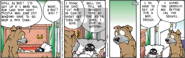 Get Fuzzy - Friday December 1, 2023 Comic Strip