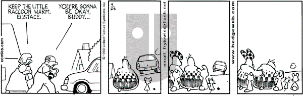 Over the Hedge on Wednesday April 28, 1999 Comic Strip