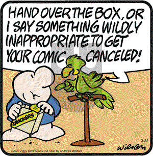 Ziggy - Wednesday March 22, 2023 Comic Strip