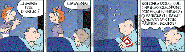 Drabble on Friday May 18, 2018 Comic Strip