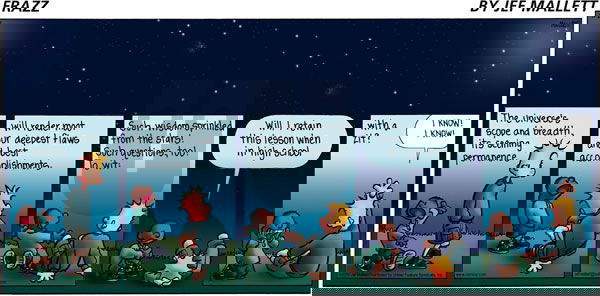 Frazz on Sunday August 8, 2004 Comic Strip