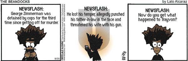 La Cucaracha on Wednesday September 25, 2013 Comic Strip