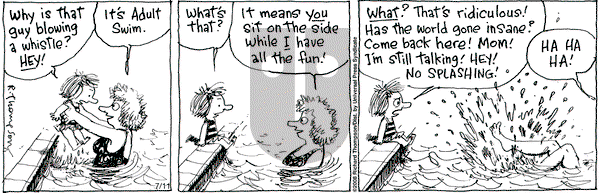 Cul de Sac on Friday July 11, 2008 Comic Strip