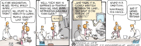 Non Sequitur - Wednesday October 14, 2009 Comic Strip