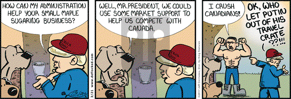 DeFlocked on Tuesday March 21, 2017 Comic Strip