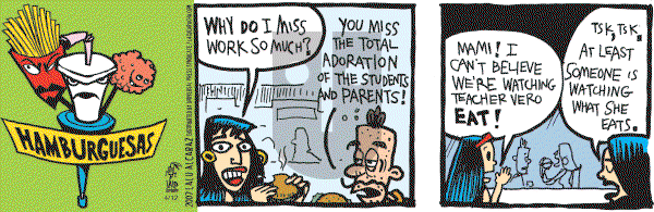 La Cucaracha on Thursday April 12, 2007 Comic Strip