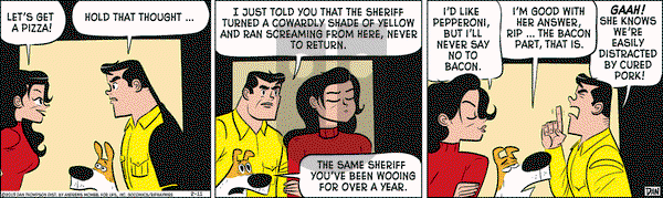 Rip Haywire on Monday February 11, 2019 Comic Strip