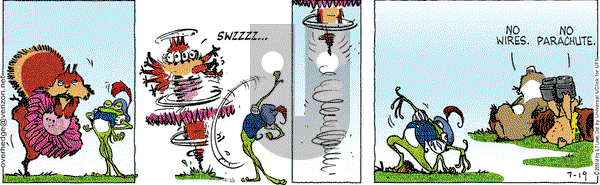 Over the Hedge on Tuesday July 19, 2016 Comic Strip