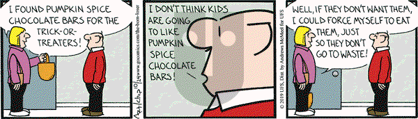 The Born Loser on Thursday October 24, 2019 Comic Strip