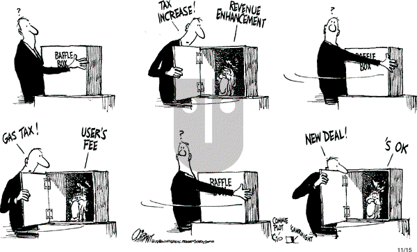 Pat Oliphant - Monday November 15, 1982 Comic Strip