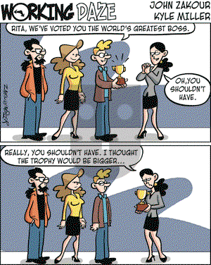 Working Daze on Thursday November 15, 2007 Comic Strip