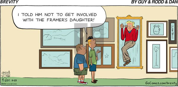 Brevity on Sunday September 23, 2012 Comic Strip