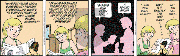 Doonesbury on Wednesday September 24, 2008 Comic Strip