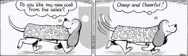 Fred Basset on Tuesday December 30, 2008 Comic Strip