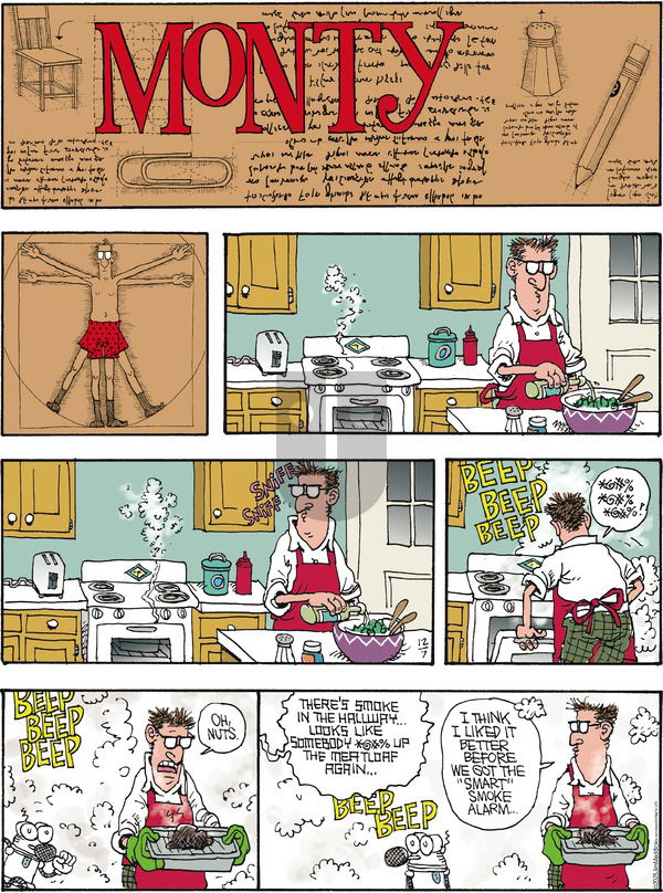 Monty on Sunday December 7, 2025 Comic Strip