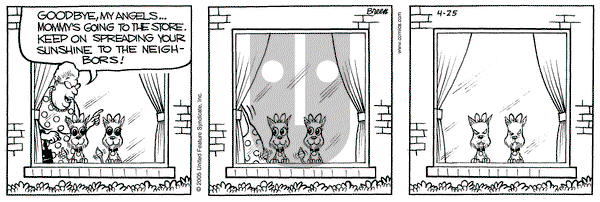 Grand Avenue on Monday April 25, 2005 Comic Strip
