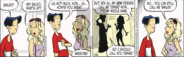 Baldo on Thursday July 20, 2006 Comic Strip