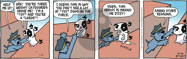 Pooch Cafe on Saturday December 16, 2017 Comic Strip