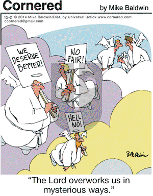 Cornered on Tuesday December 2, 2014 Comic Strip