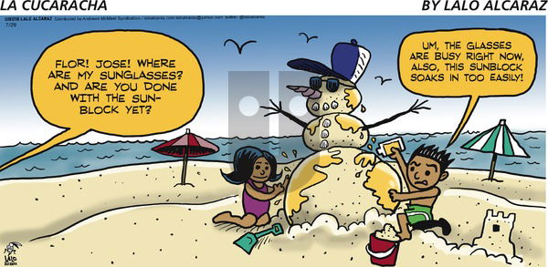 La Cucaracha on Sunday July 29, 2018 Comic Strip