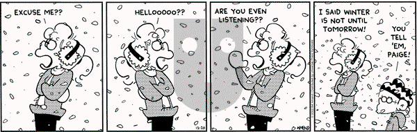 FoxTrot - Friday December 20, 2002 Comic Strip