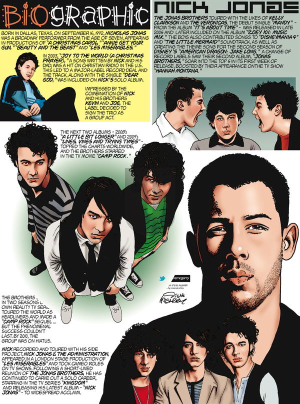 Biographic - Sunday December 21, 2014 Comic Strip
