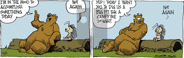 The Grizzwells on Monday June 15, 2015 Comic Strip
