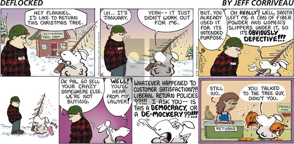 DeFlocked on Sunday January 16, 2011 Comic Strip