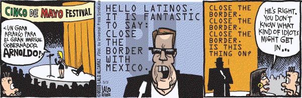 La Cucaracha on Tuesday May 3, 2005 Comic Strip