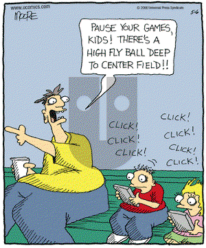 In the Bleachers on Saturday May 6, 2006 Comic Strip