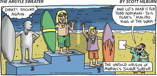 The Argyle Sweater on Sunday February 15, 2015 Comic Strip