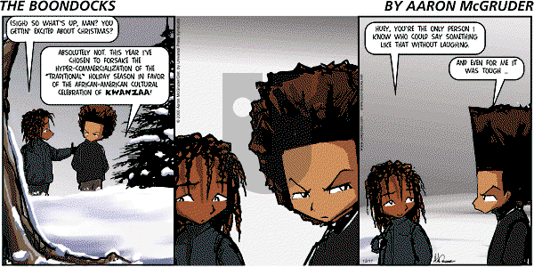 The Boondocks on Sunday July 20, 2008 Comic Strip