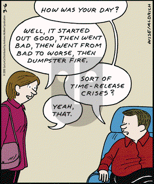 Real Life Adventures on Wednesday March 6, 2019 Comic Strip