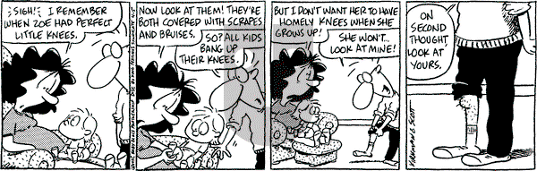Baby Blues on Wednesday April 5, 1995 Comic Strip