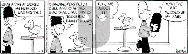 Drabble on Friday January 12, 2001 Comic Strip