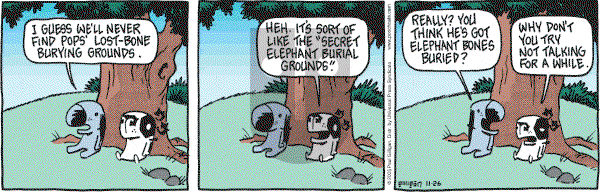 Pooch Cafe on Saturday November 26, 2005 Comic Strip