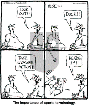 In the Bleachers on Thursday August 6, 1998 Comic Strip