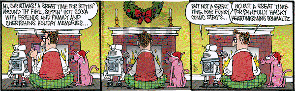 Monty on Monday December 25, 2017 Comic Strip