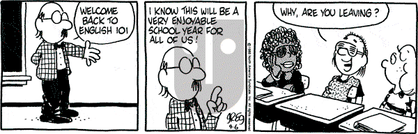 Luann on Tuesday September 6, 1988 Comic Strip