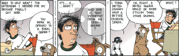 Get Fuzzy on Monday January 19, 2009 Comic Strip