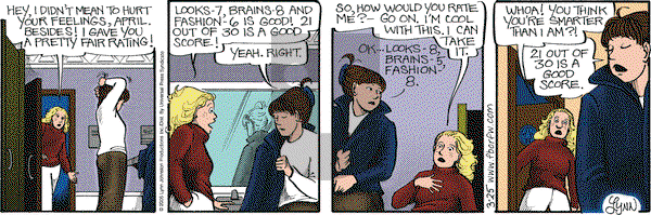 For Better or For Worse on Friday March 25, 2005 Comic Strip