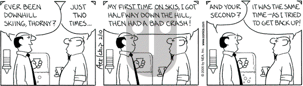 The Born Loser on Thursday February 10, 2005 Comic Strip