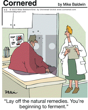 Cornered on Wednesday April 3, 2013 Comic Strip