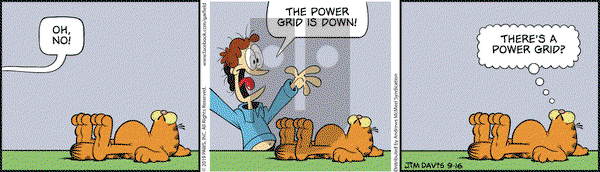 Garfield on Monday September 16, 2019 Comic Strip