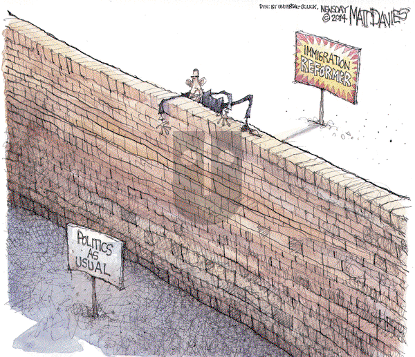 Matt Davies on Tuesday September 9, 2014 Comic Strip
