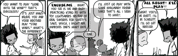 The Boondocks on Friday December 20, 2013 Comic Strip
